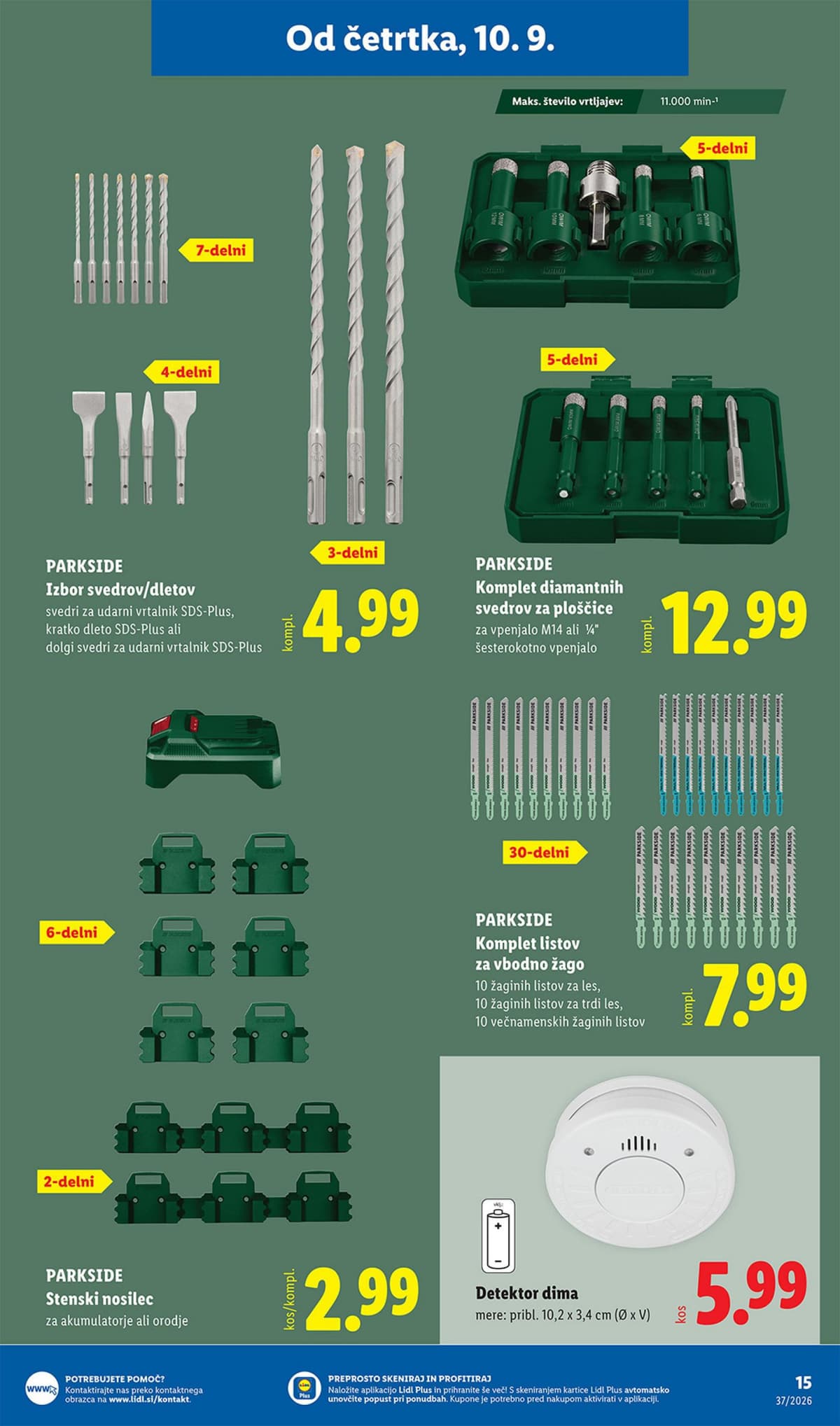 Stran 7. Lidl kataloga - Neživila od 10.09.2026.