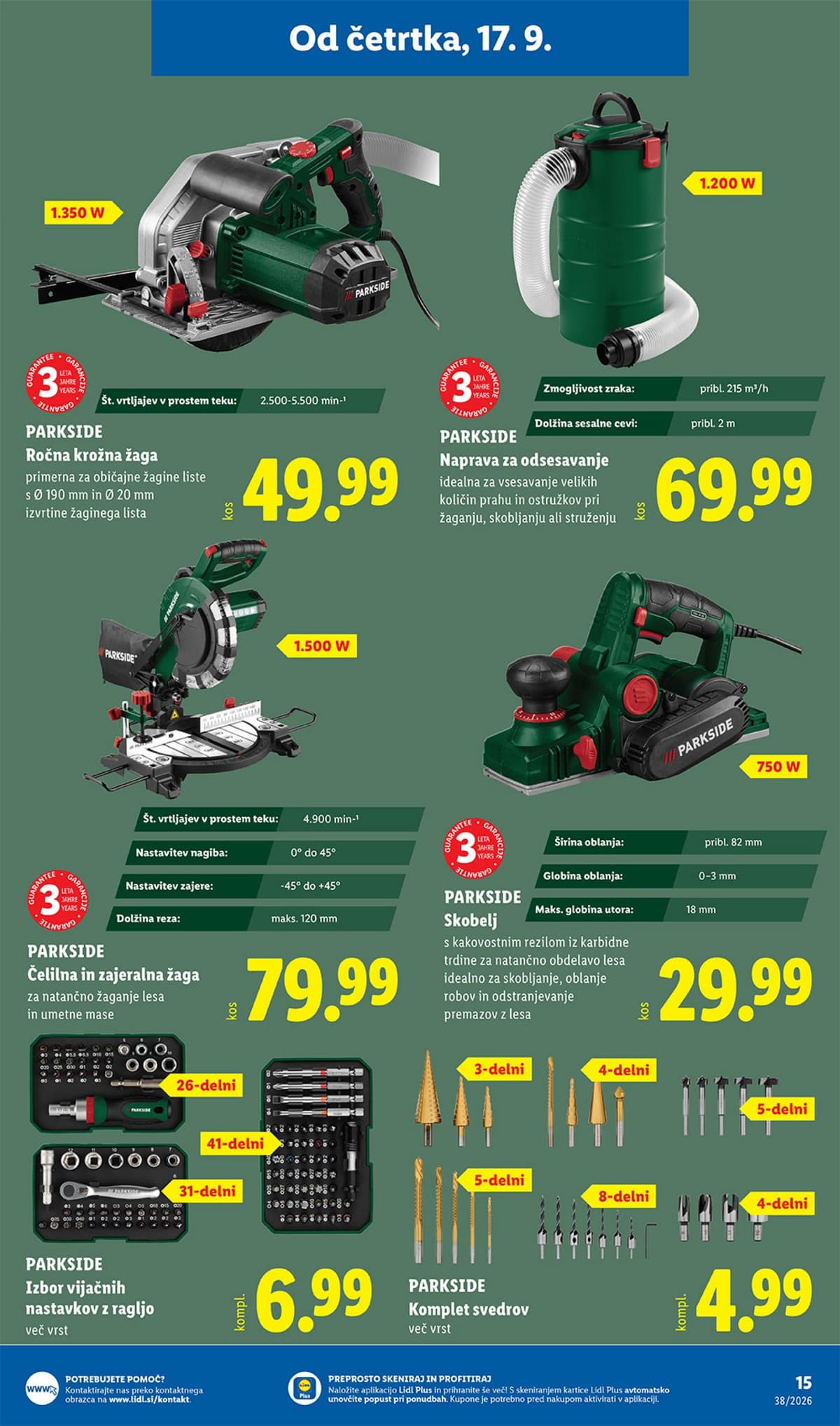 Stran 5. Lidl kataloga - Neživila od 14.09.2026.