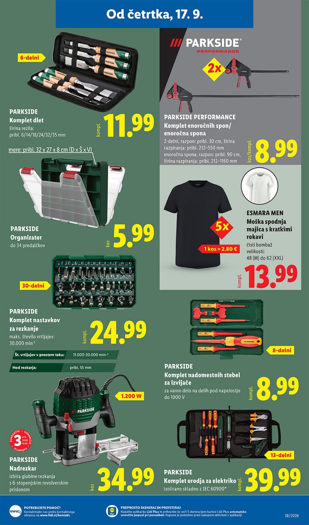 Stran 7. Lidl kataloga - Neživila od 14.09.2026.