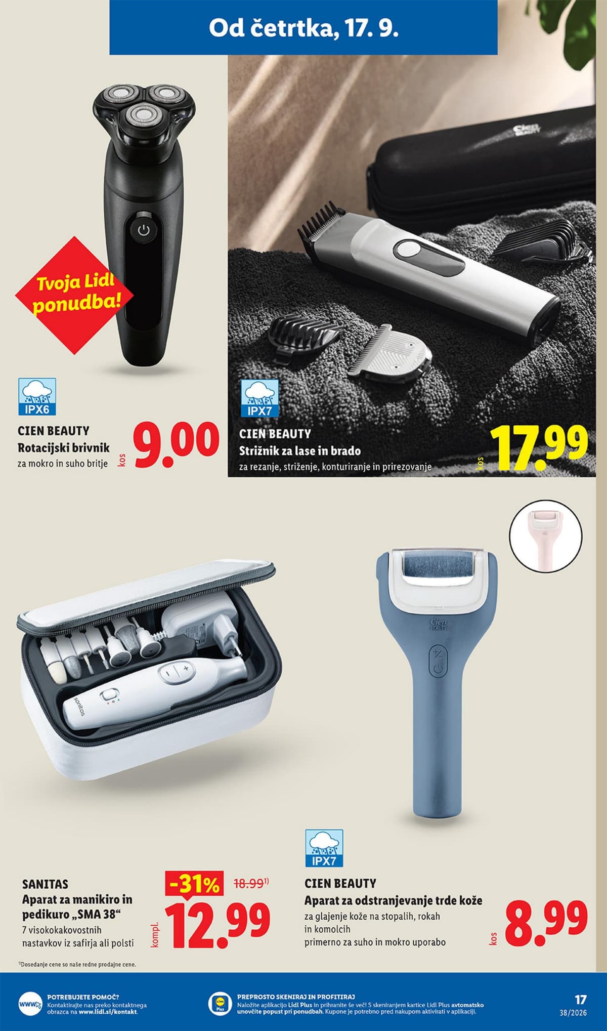 Stran 9. Lidl kataloga - Neživila od 14.09.2026.