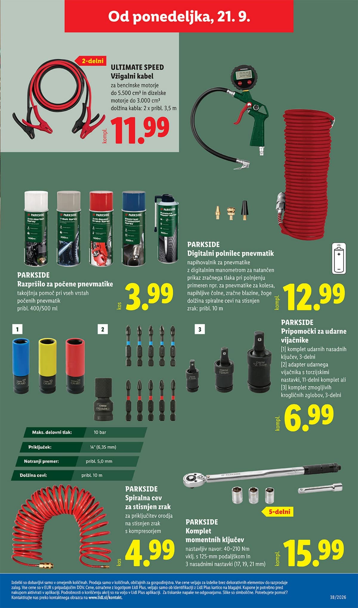 Stran 23. Lidl kataloga - Neživila od 14.09.2026.