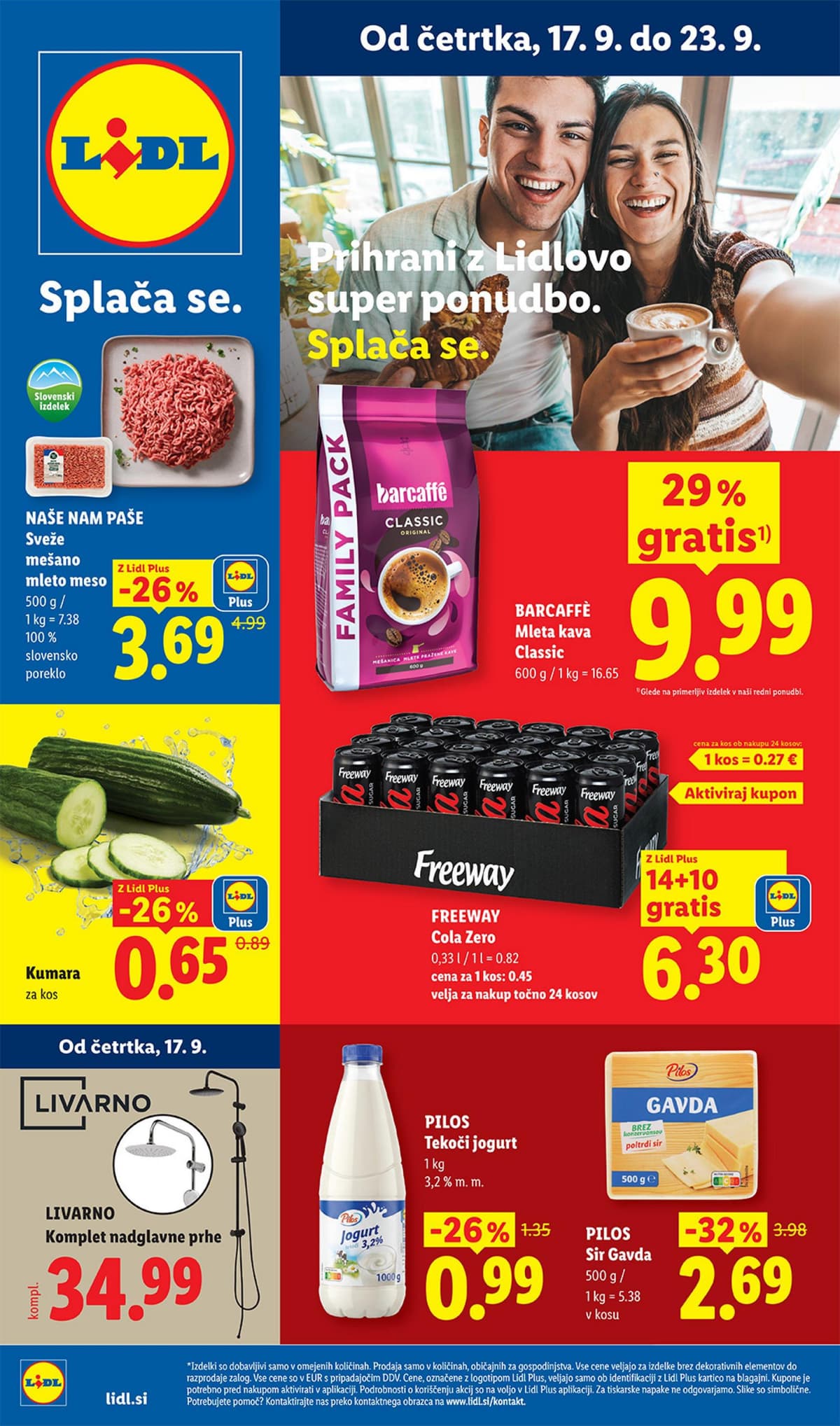 Lidl katalog od 09/17/2026 - Živila
