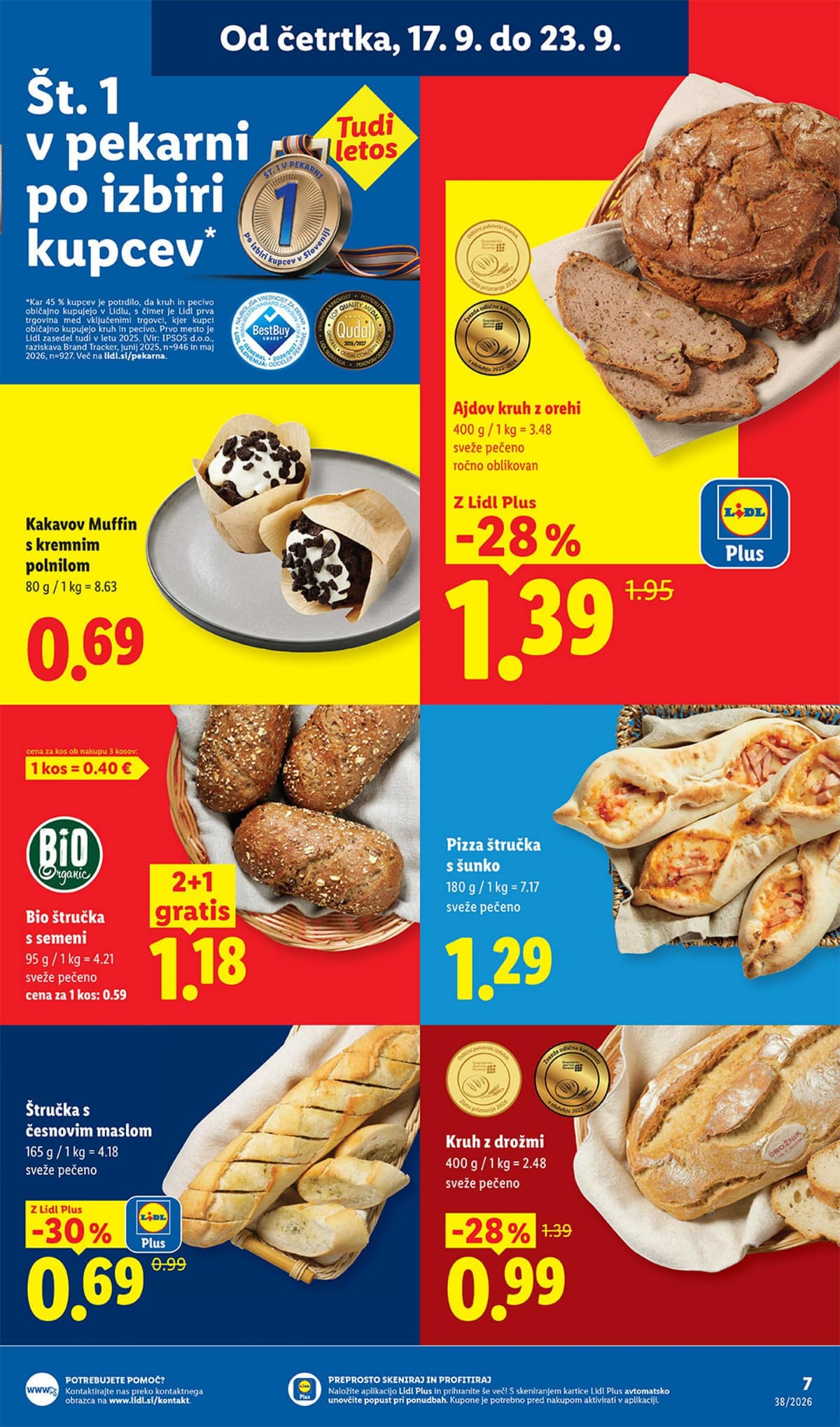 Stran 7. Lidl kataloga - Živila od 14.09.2026.