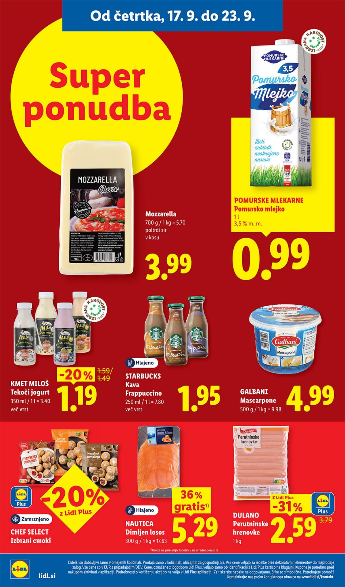 Stran 10. Lidl kataloga - Živila