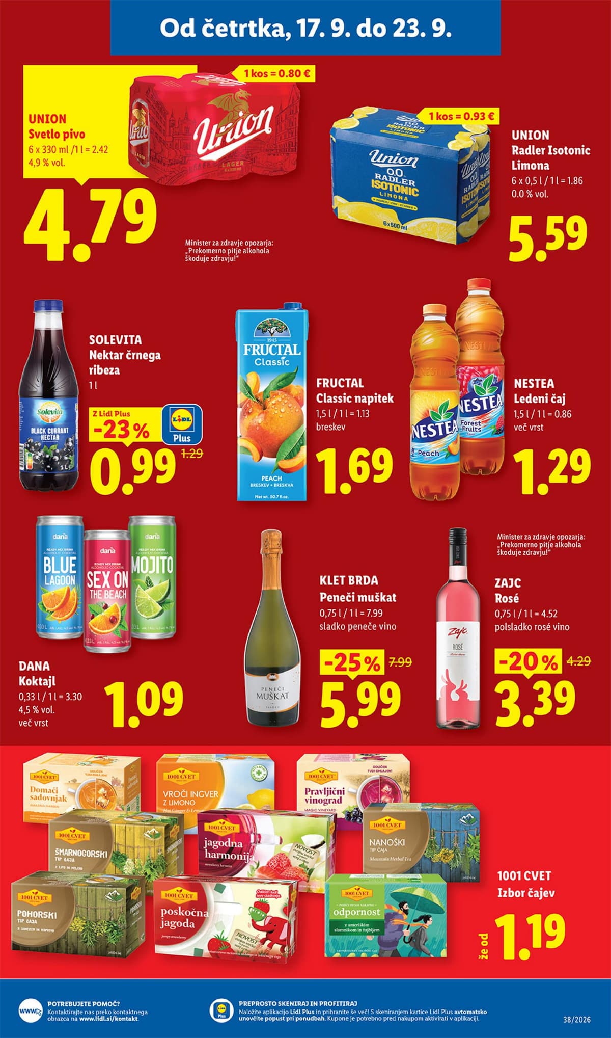 Stran 13. Lidl kataloga - Živila od 14.09.2026.