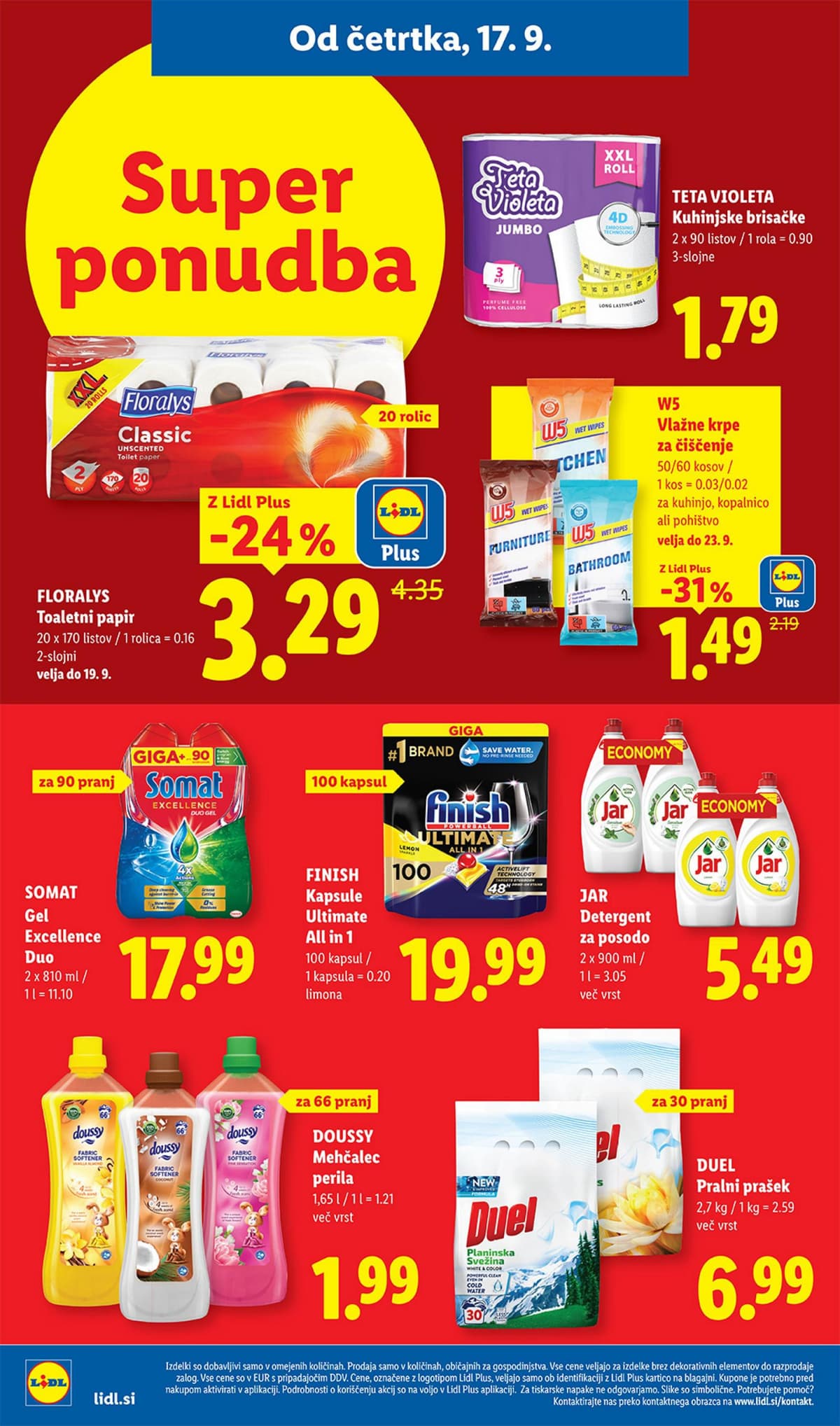 Stran 20. Lidl kataloga - Živila od 14.09.2026.