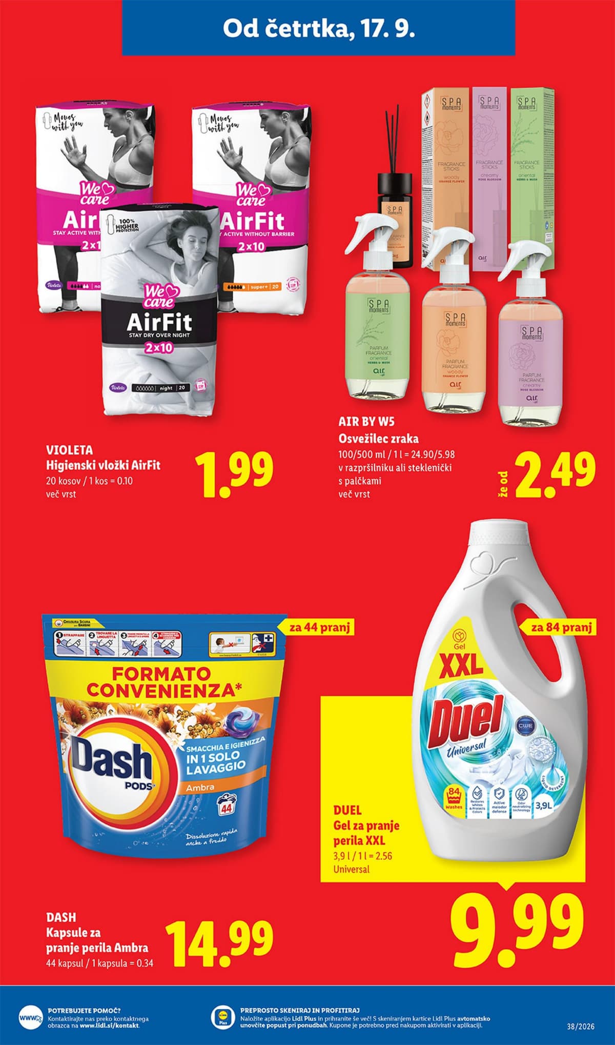 Stran 21. Lidl kataloga - Živila od 14.09.2026.