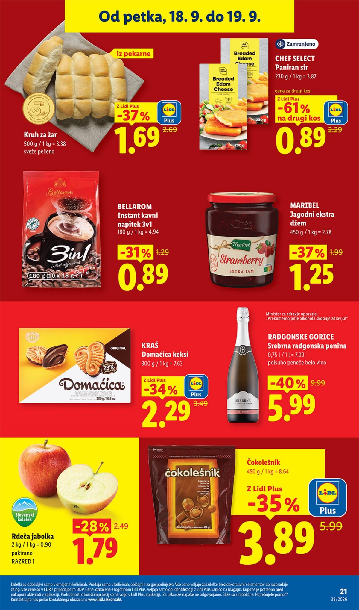 Stran 23. Lidl kataloga - Živila