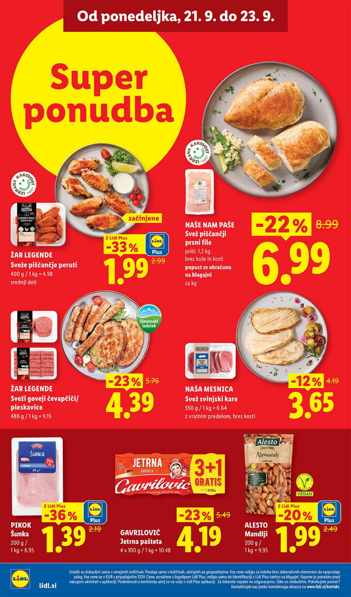 Stran 24. Lidl kataloga - Živila od 14.09.2026.