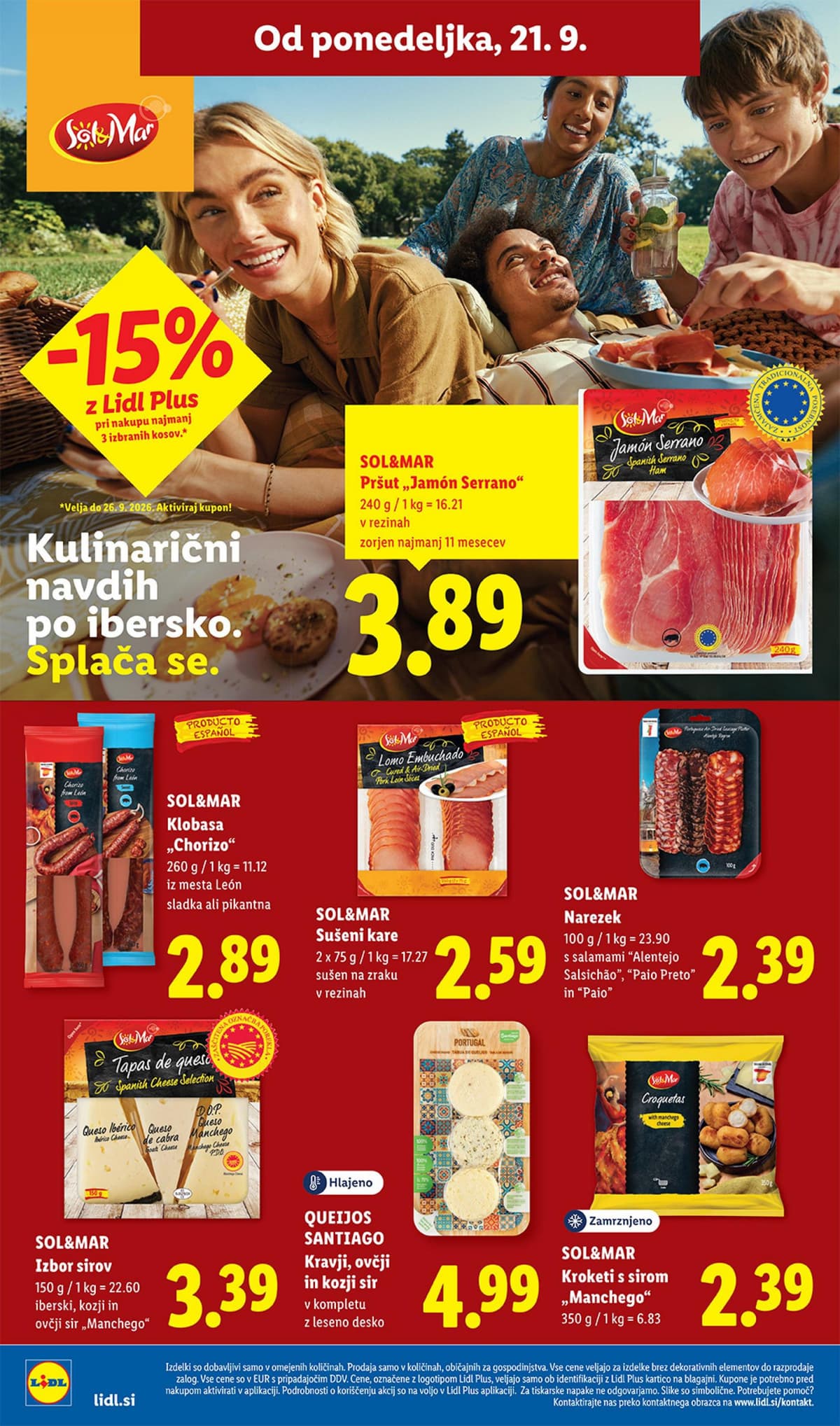 Stran 28. Lidl kataloga - Živila od 14.09.2026.