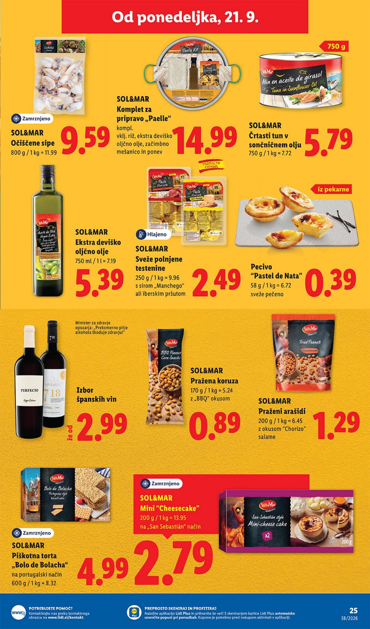 Stran 29. Lidl kataloga - Živila