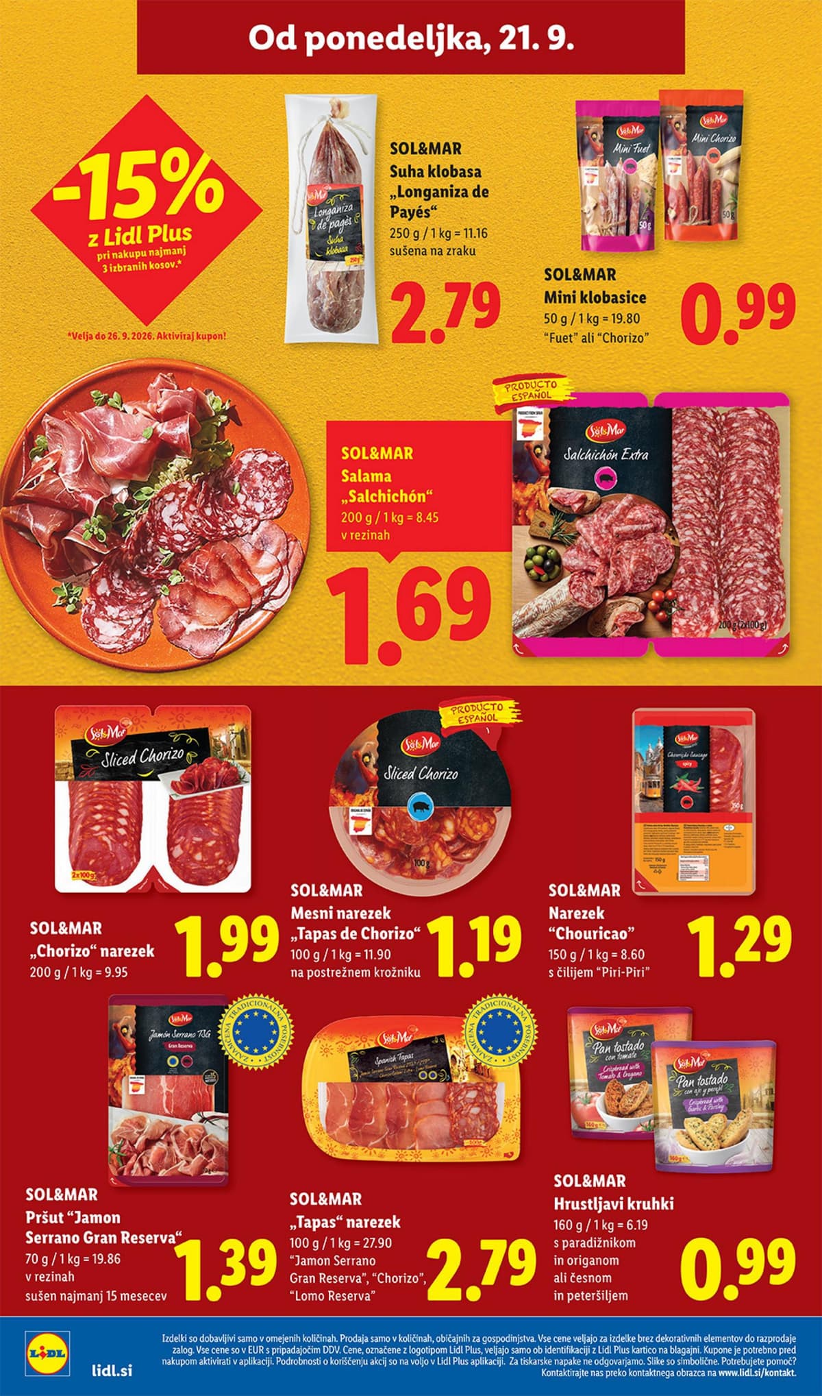 Stran 30. Lidl kataloga - Živila od 14.09.2026.