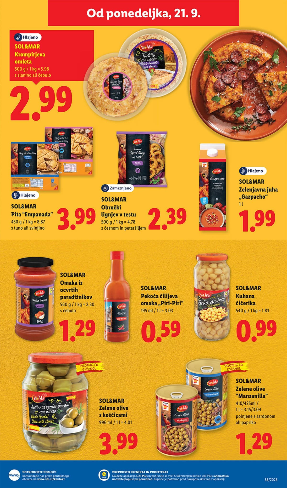 Stran 31. Lidl kataloga - Živila od 14.09.2026.