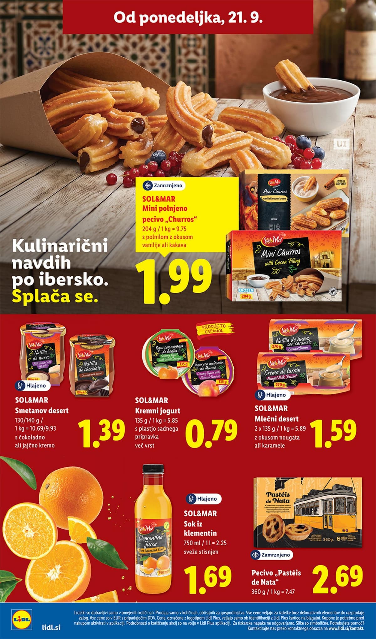 Stran 32. Lidl kataloga - Živila od 14.09.2026.
