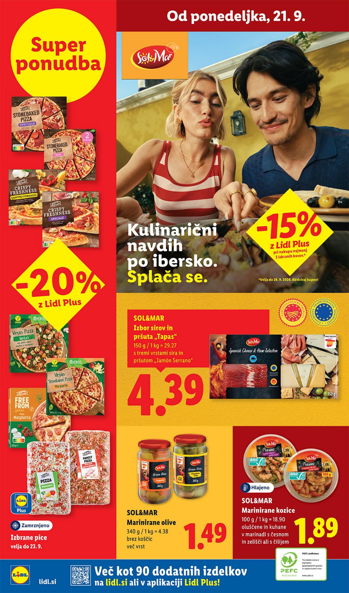 Stran 34. Lidl kataloga - Živila od 14.09.2026.