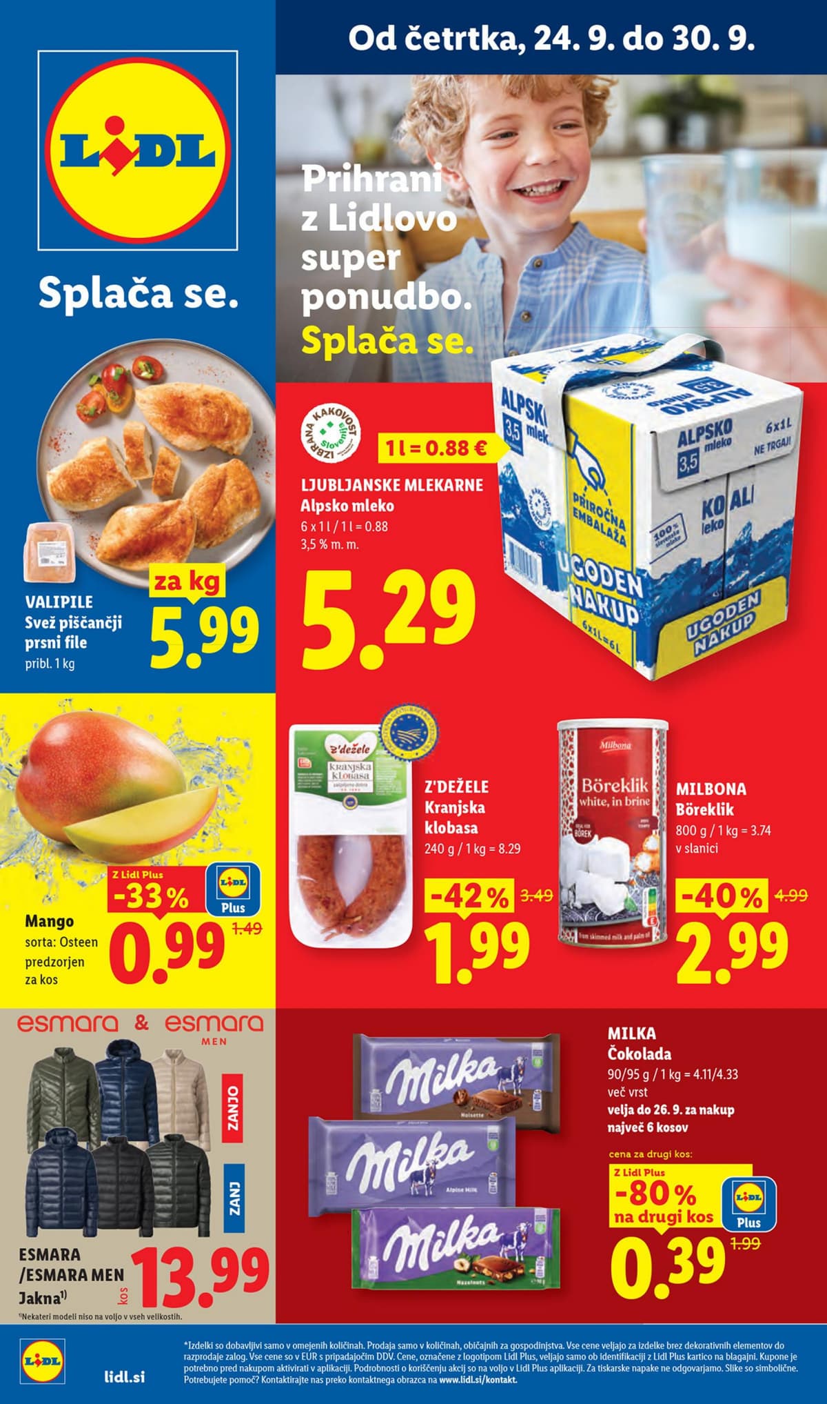 Stran 1. Lidl kataloga - Živila