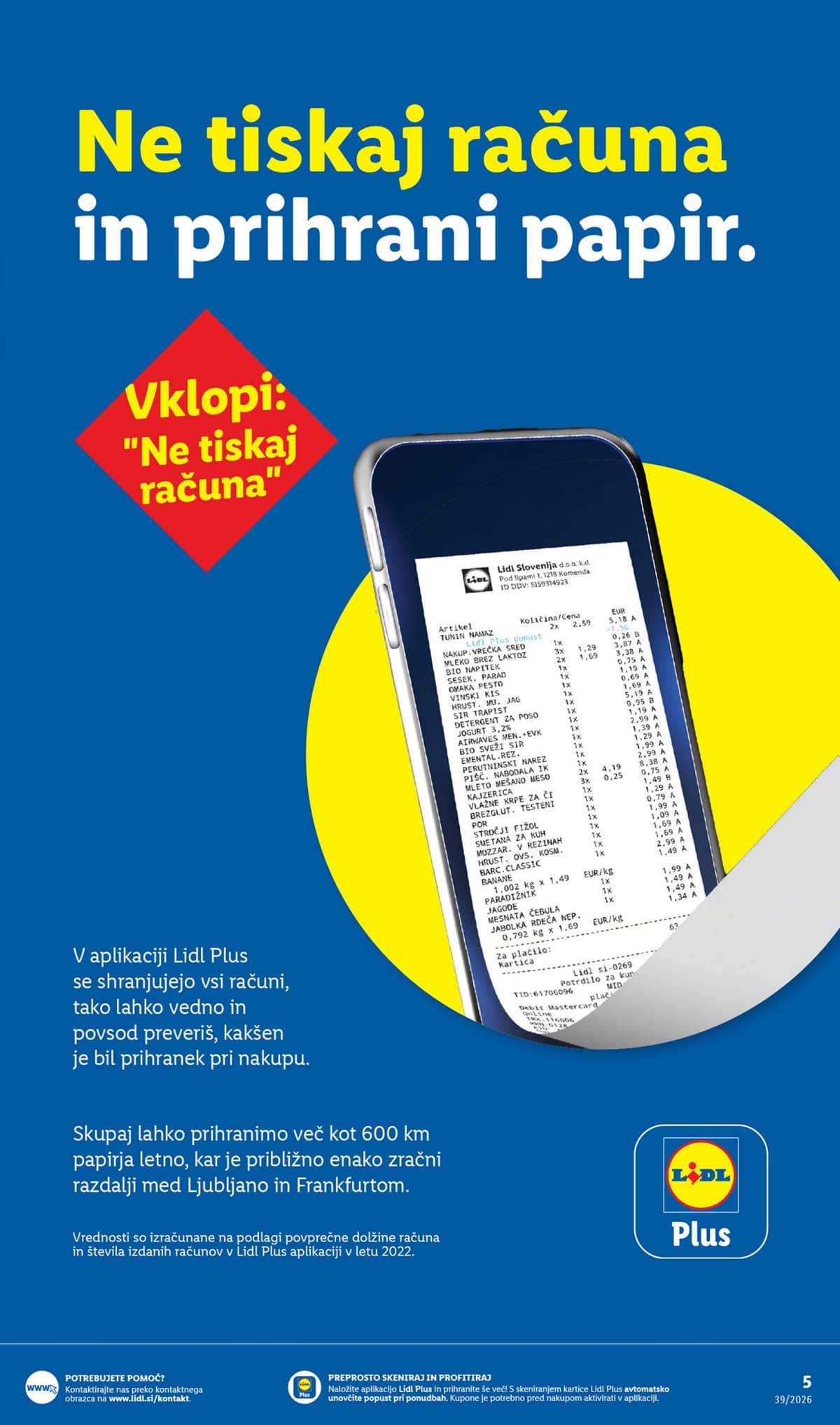 Stran 5. Lidl kataloga - Živila od 21.09.2026.
