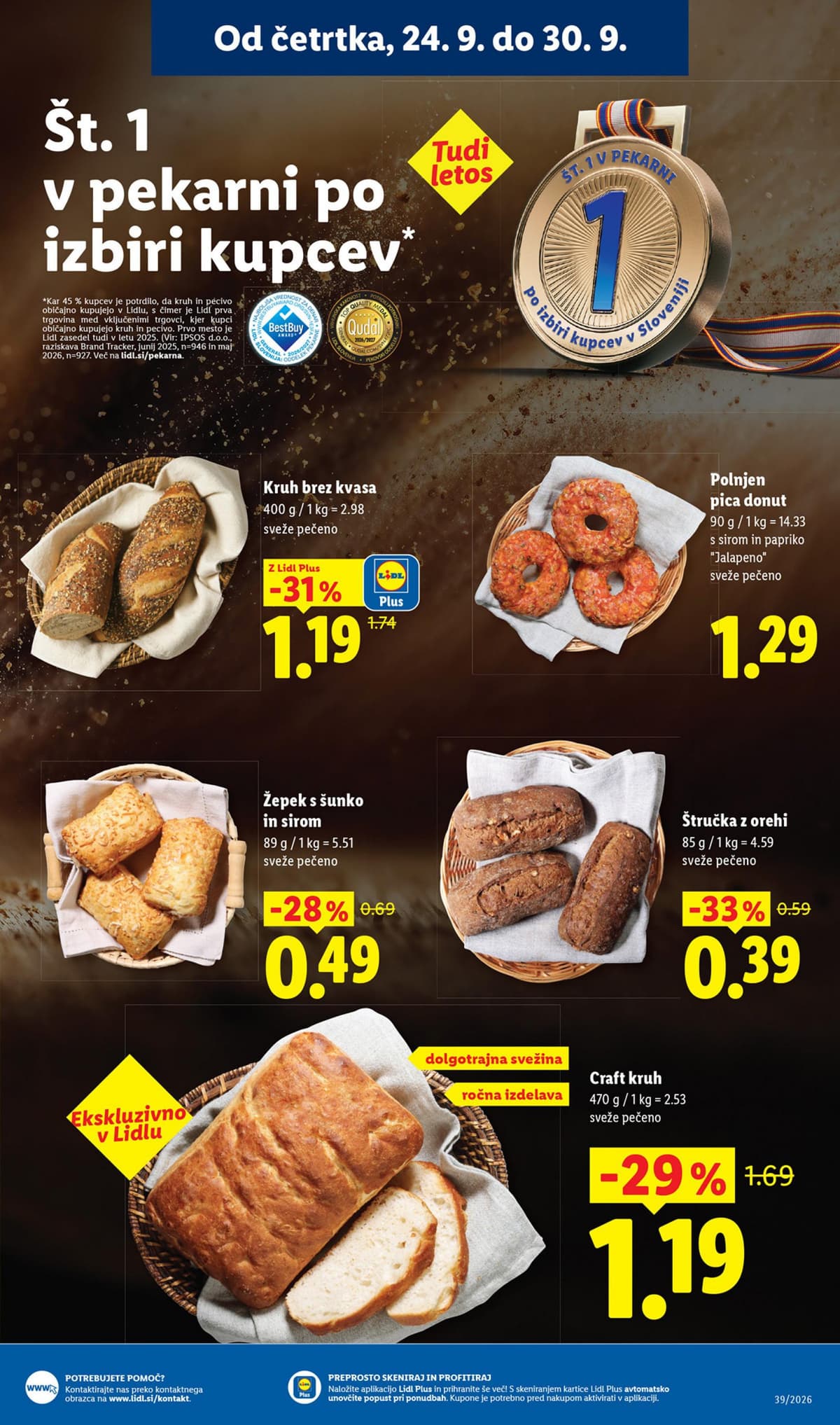 Stran 7. Lidl kataloga - Živila