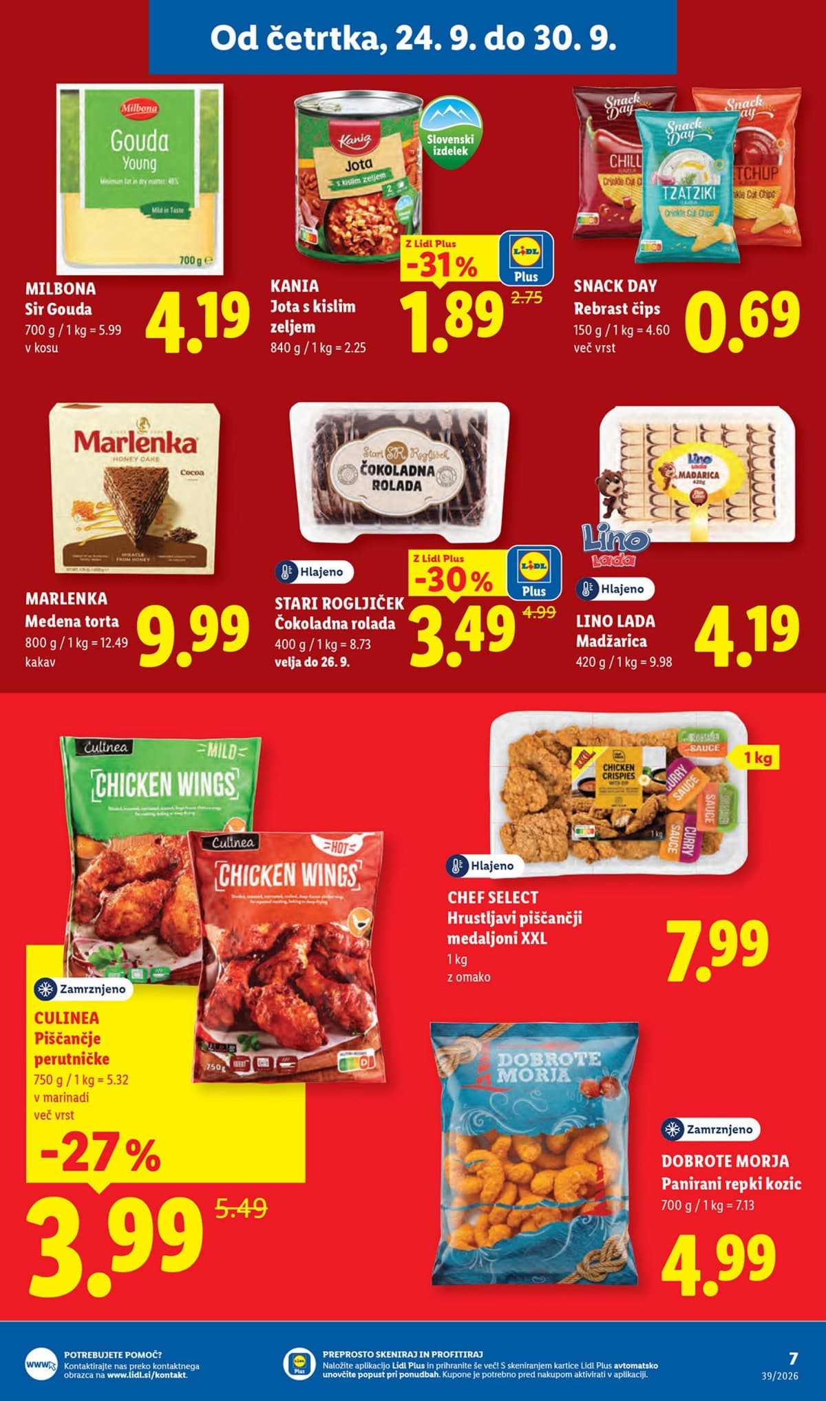 Stran 9. Lidl kataloga - Živila