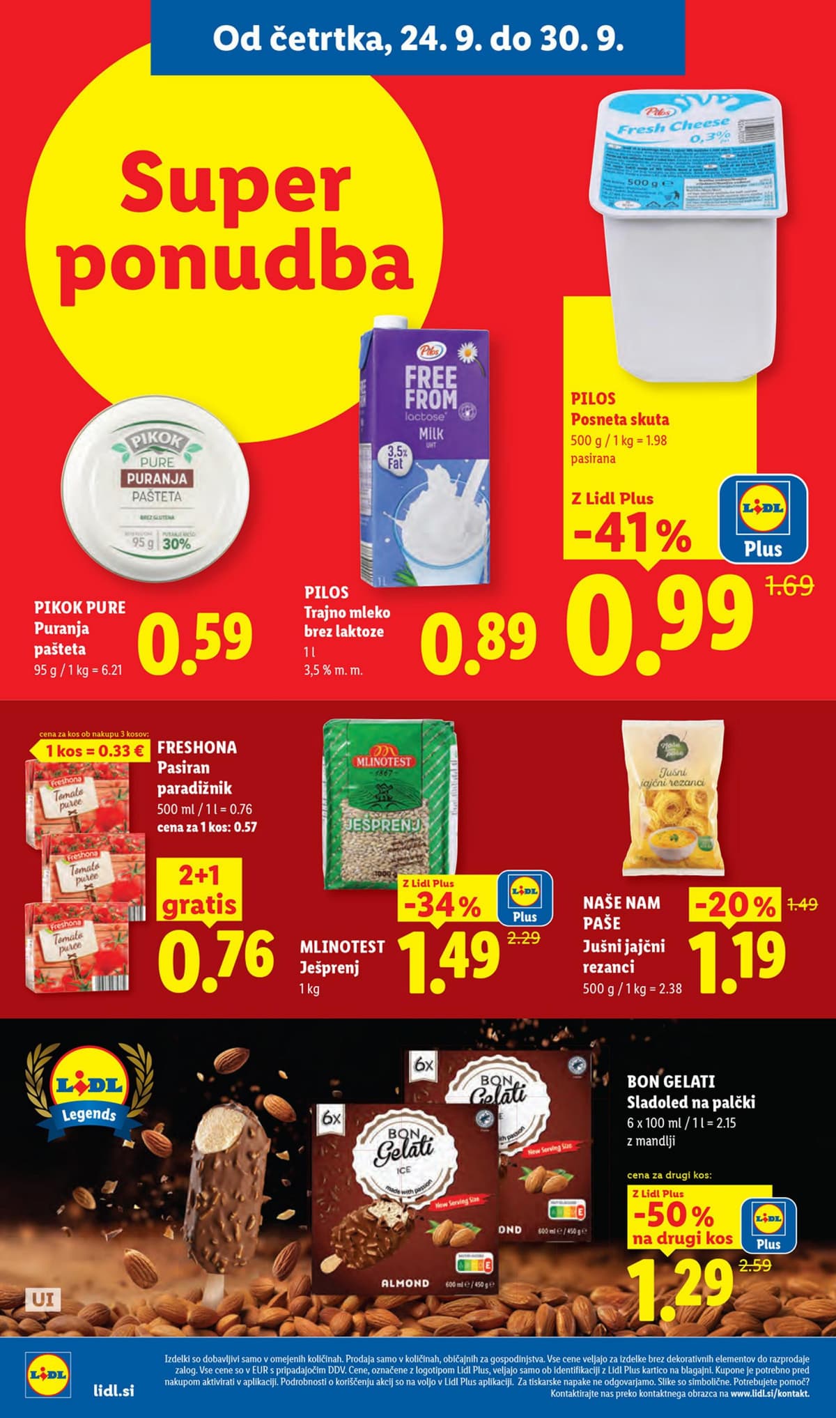 Stran 10. Lidl kataloga - Živila