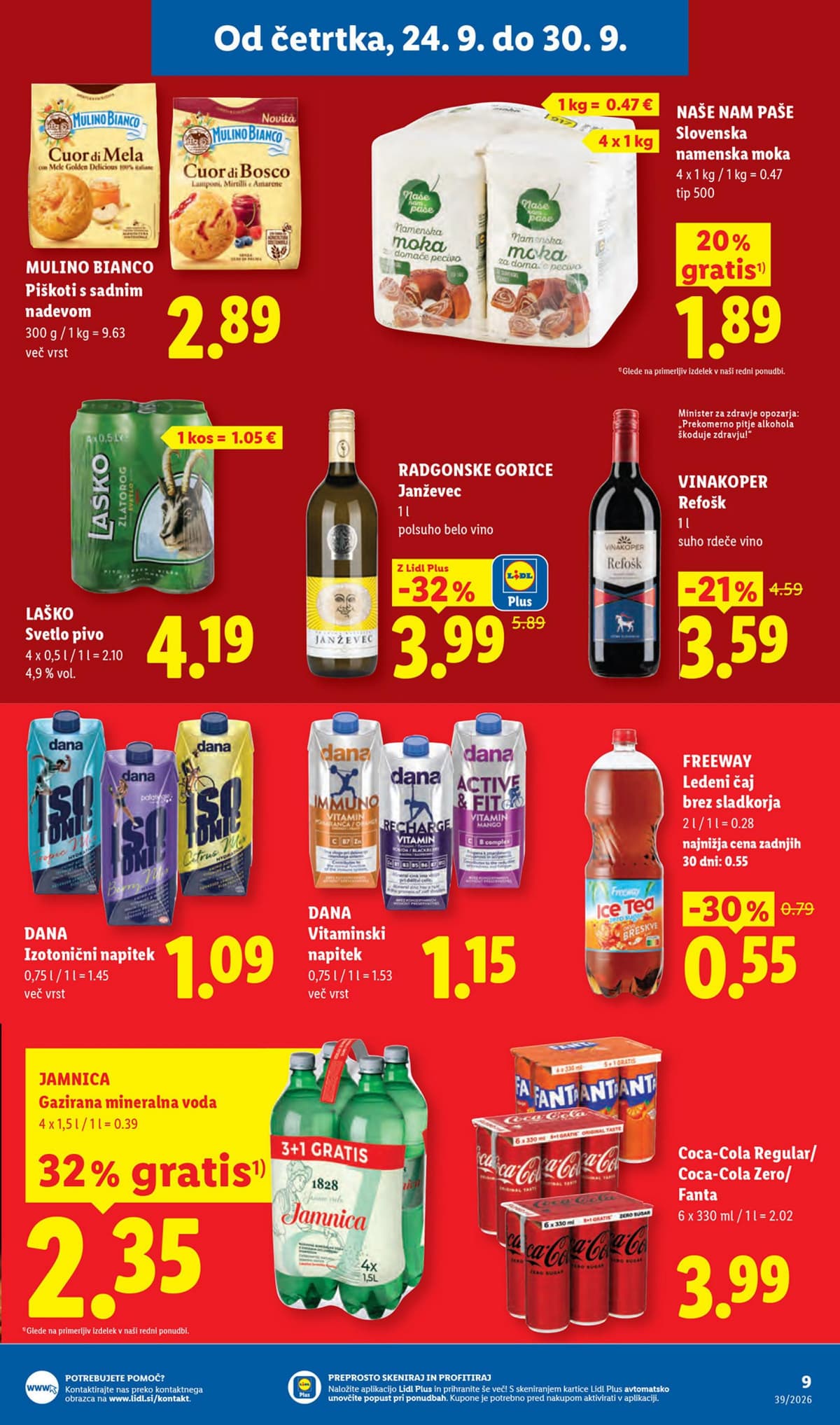 Stran 11. Lidl kataloga - Živila