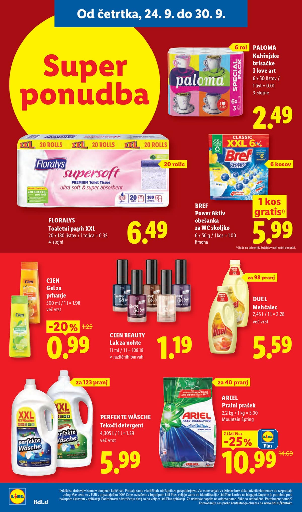 Stran 14. Lidl kataloga - Živila