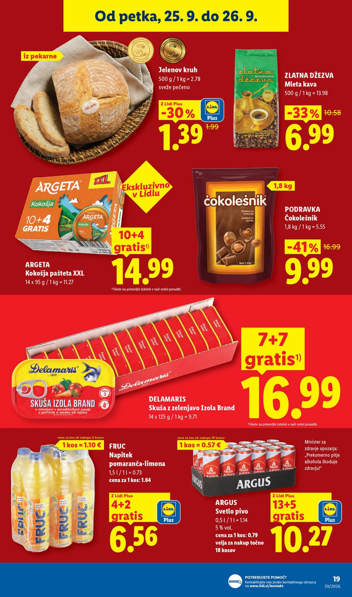 Stran 21. Lidl kataloga - Živila