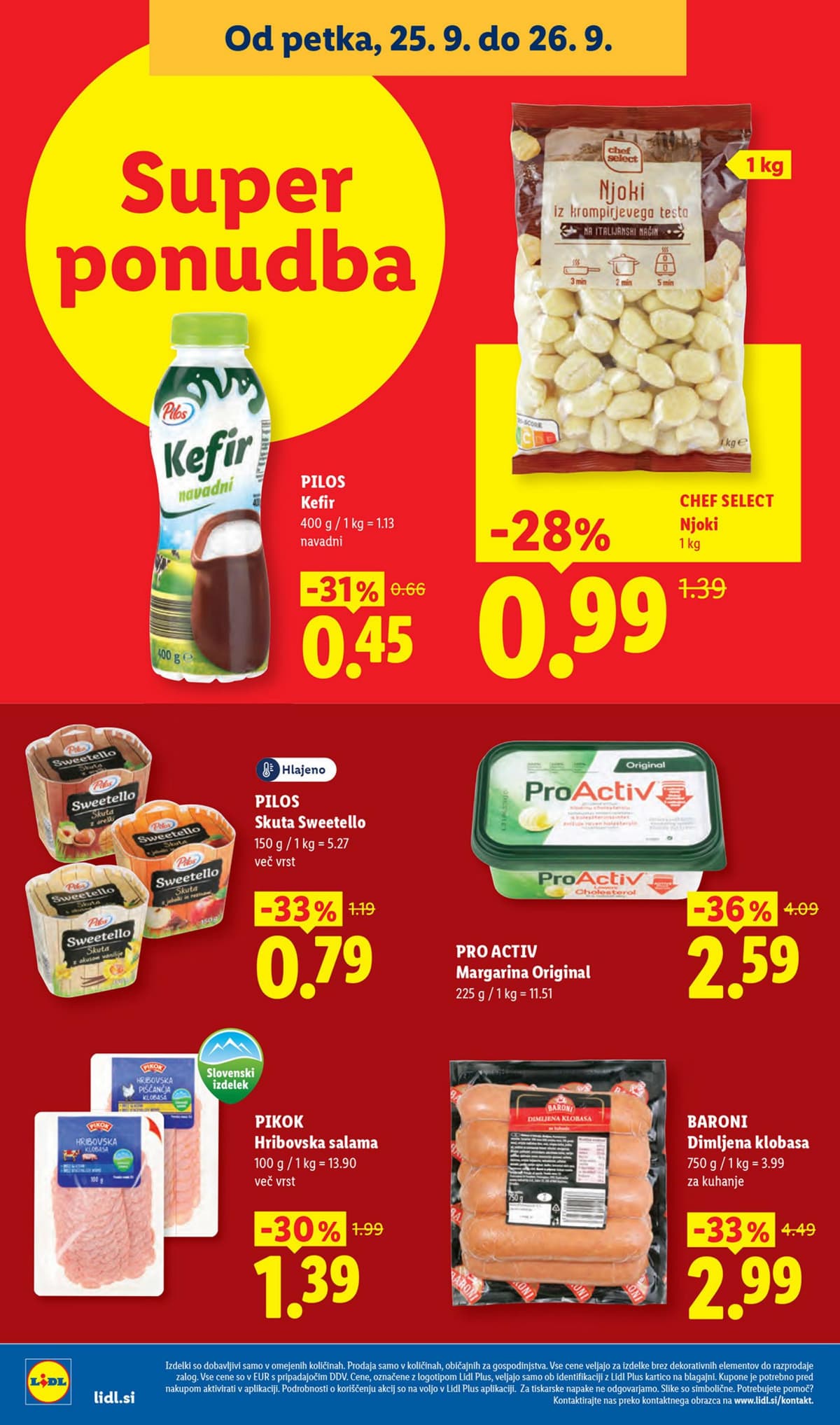 Stran 22. Lidl kataloga - Živila