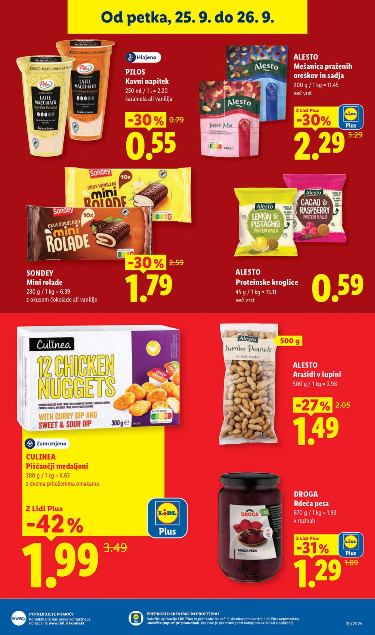 Stran 23. Lidl kataloga - Živila od 21.09.2026.