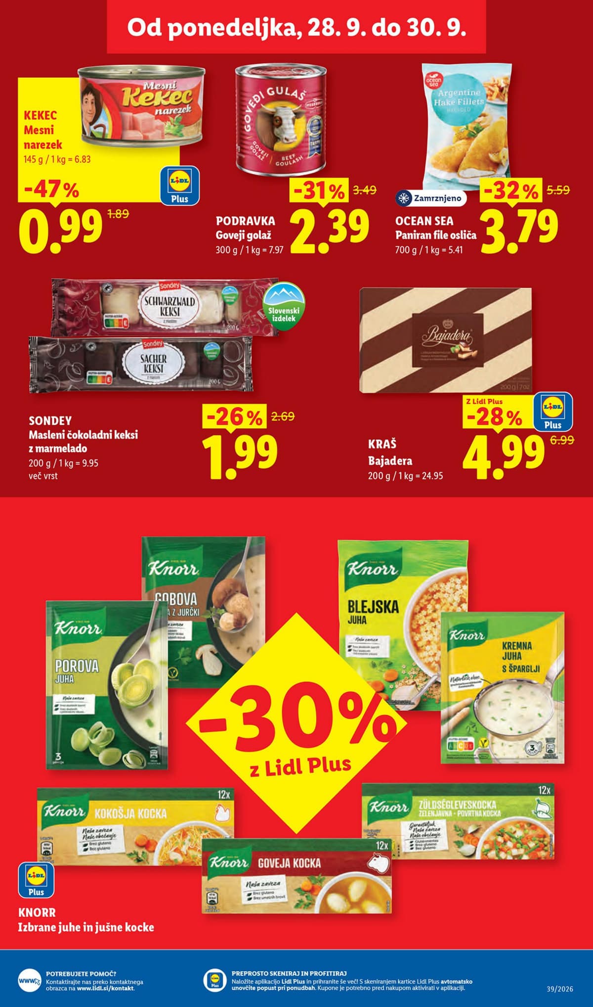 Stran 27. Lidl kataloga - Živila