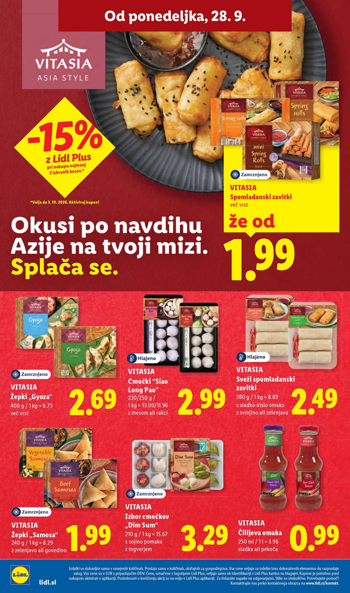 Stran 28. Lidl kataloga - Živila od 21.09.2026.