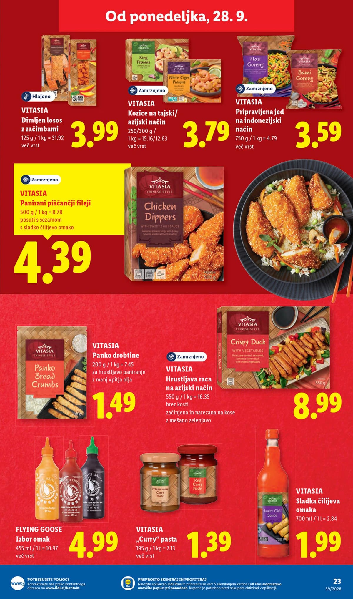Stran 29. Lidl kataloga - Živila od 21.09.2026.