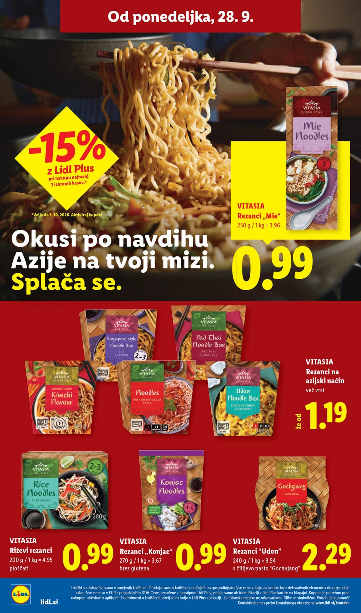 Stran 34. Lidl kataloga - Živila od 21.09.2026.