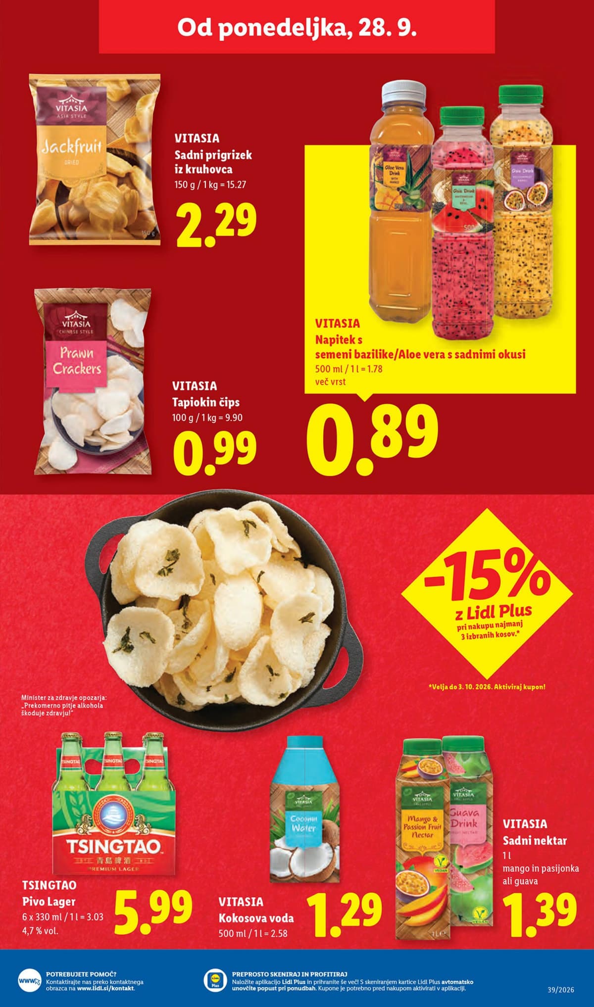 Stran 37. Lidl kataloga - Živila od 21.09.2026.
