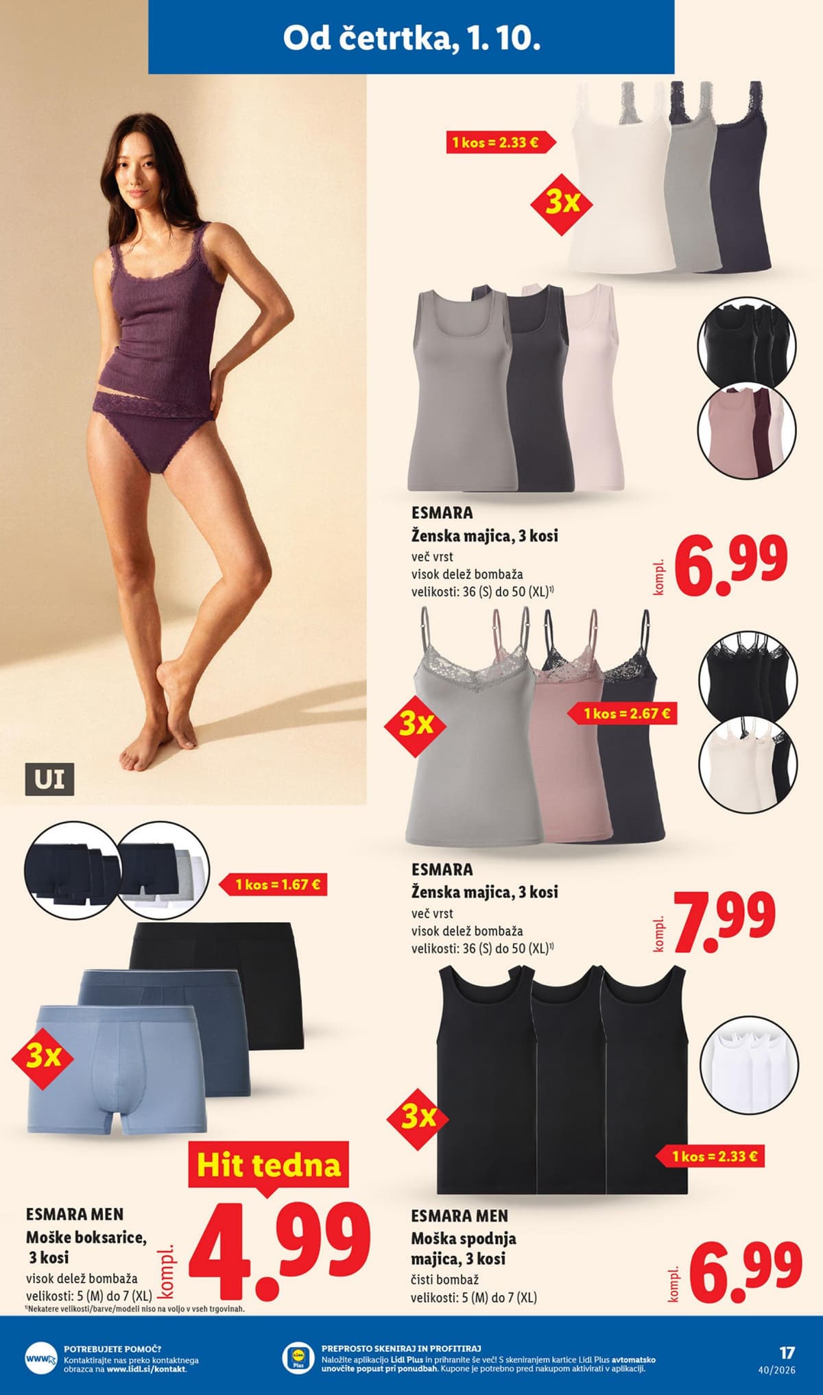 Stran 3. Lidl kataloga - Neživila