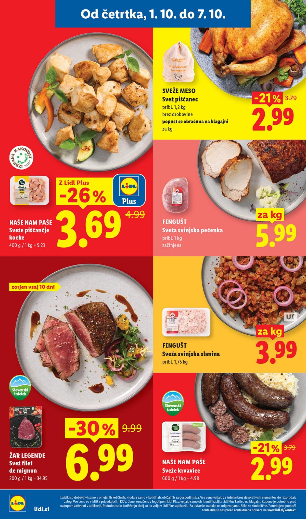 Stran 2. Lidl kataloga - Živila od 28.09.2026.