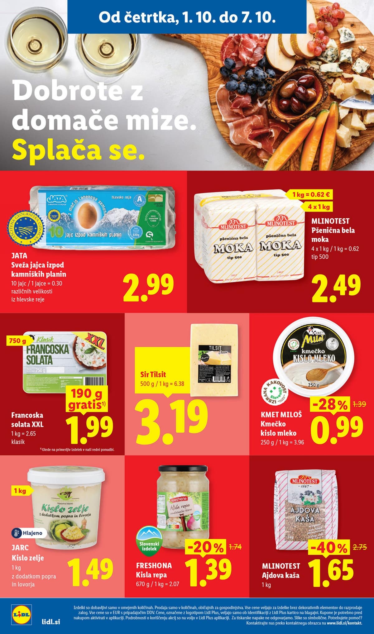 Stran 10. Lidl kataloga - Živila