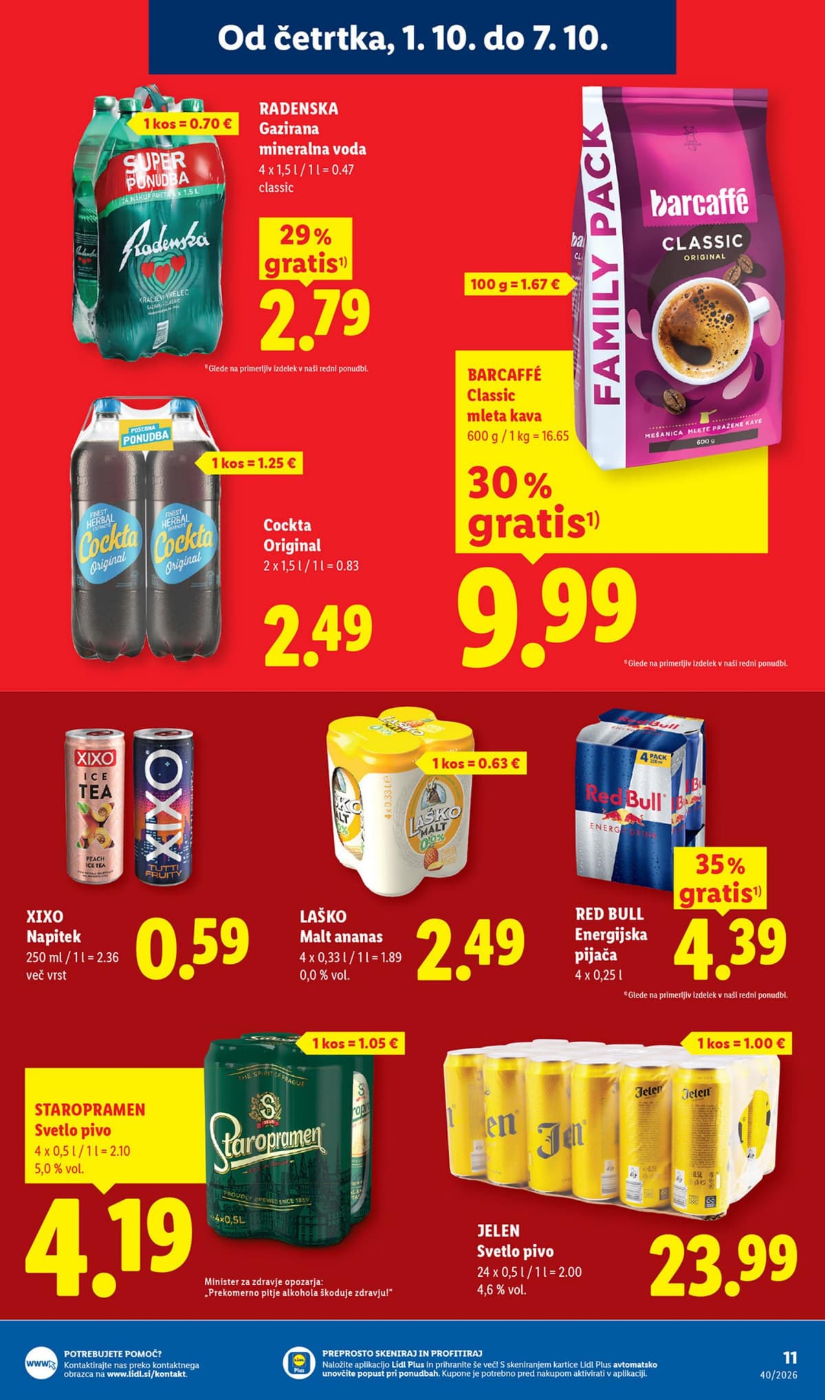 Stran 15. Lidl kataloga - Živila