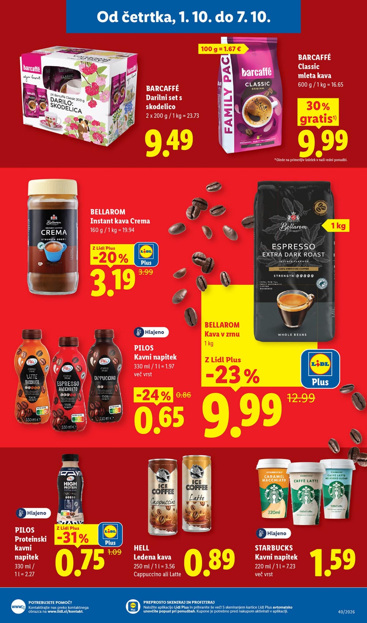 Stran 17. Lidl kataloga - Živila