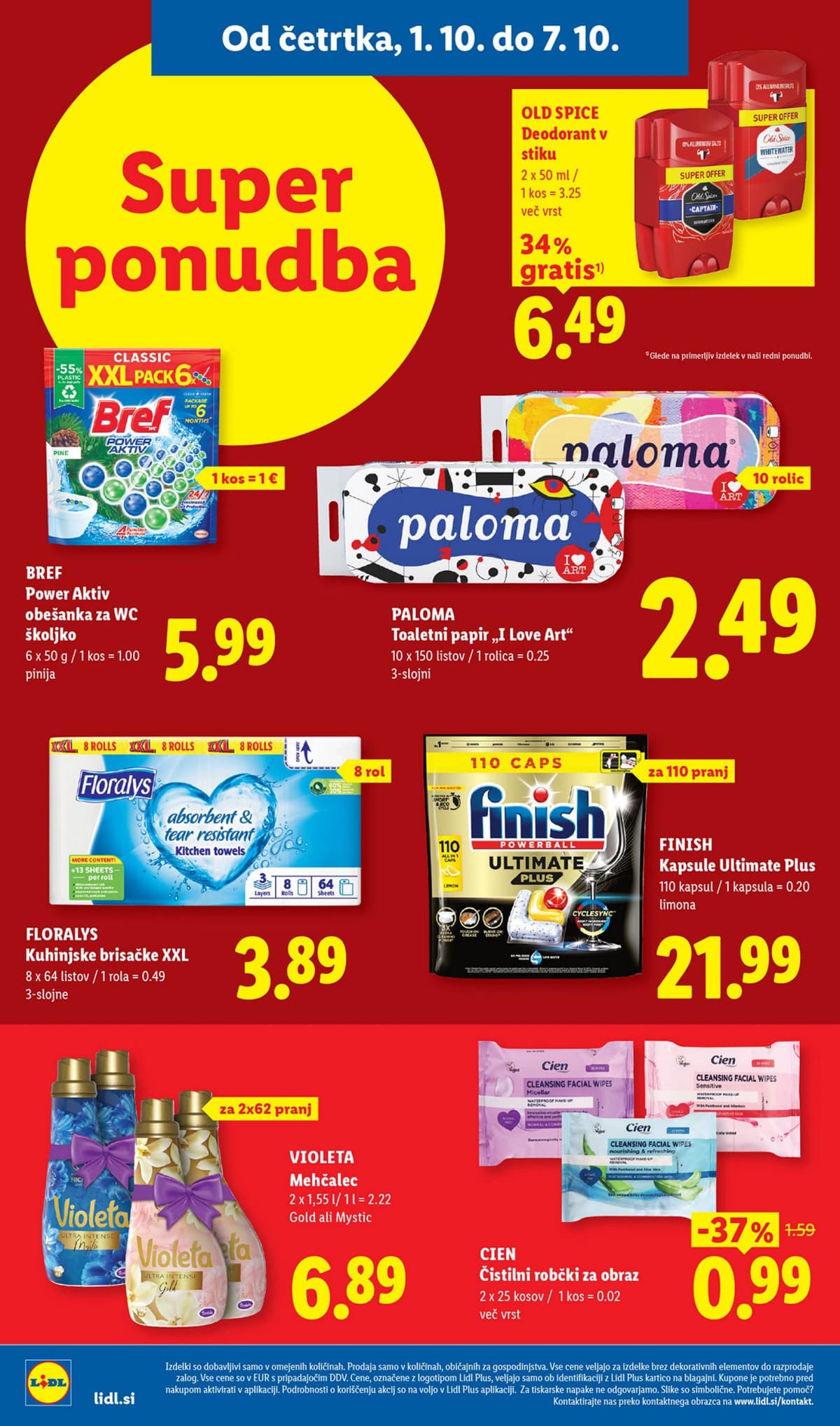 Stran 18. Lidl kataloga - Živila