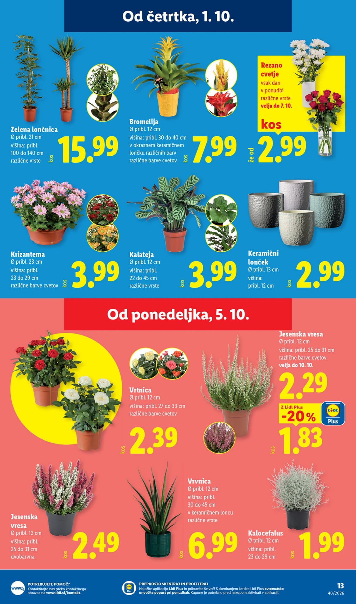 Stran 21. Lidl kataloga - Živila od 28.09.2026.