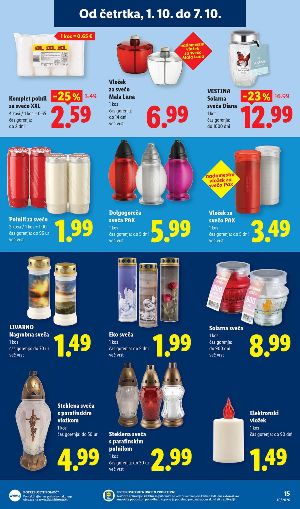 Stran 23. Lidl kataloga - Živila