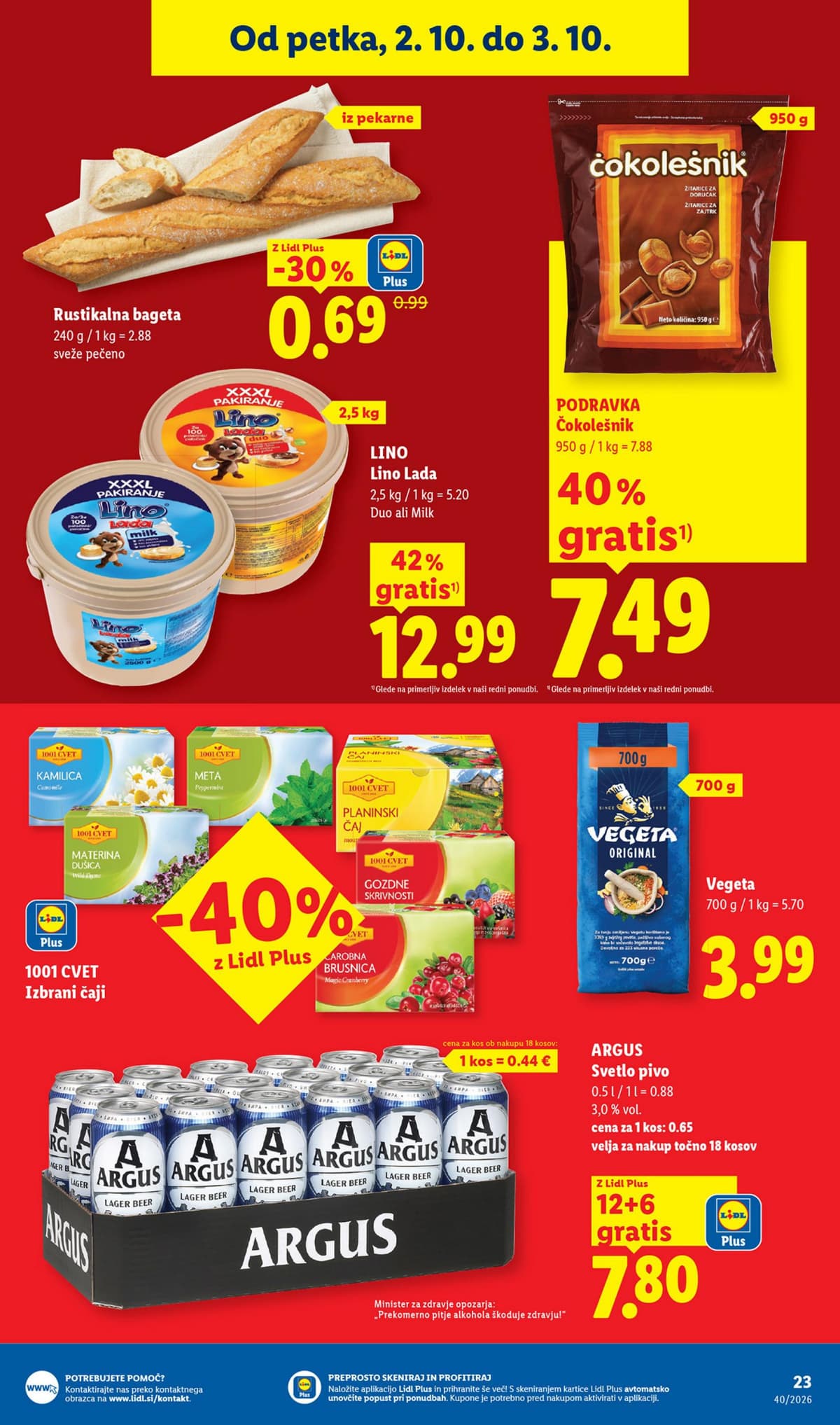 Stran 27. Lidl kataloga - Živila
