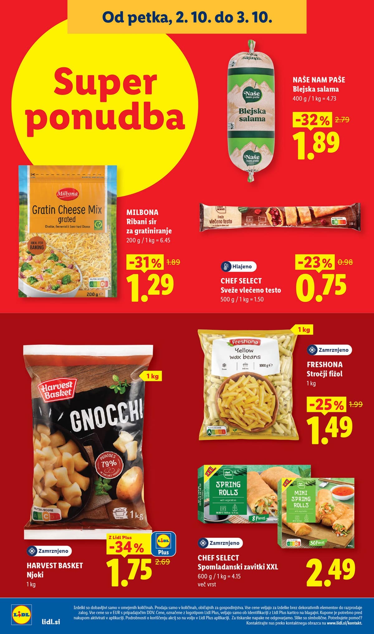 Stran 28. Lidl kataloga - Živila