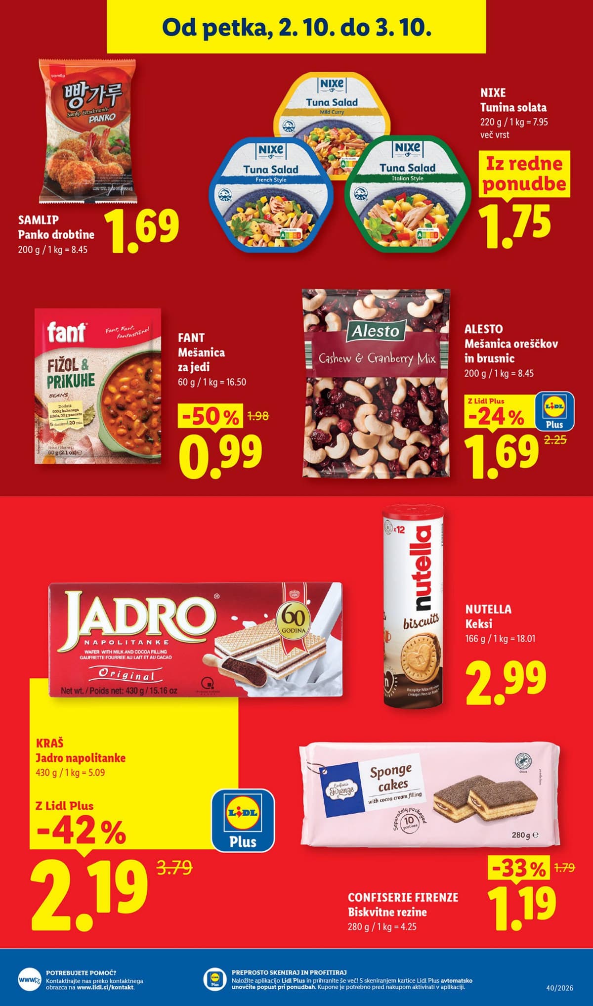 Stran 29. Lidl kataloga - Živila
