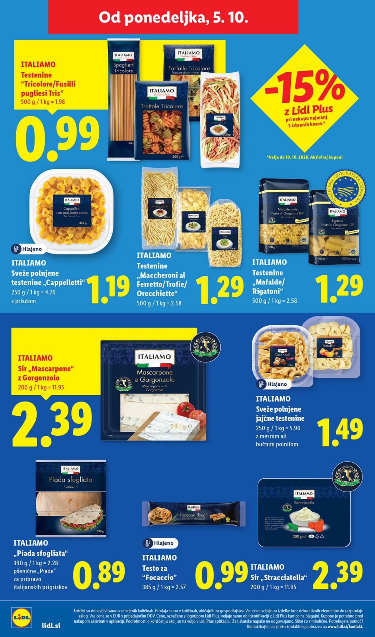 Stran 38. Lidl kataloga - Živila