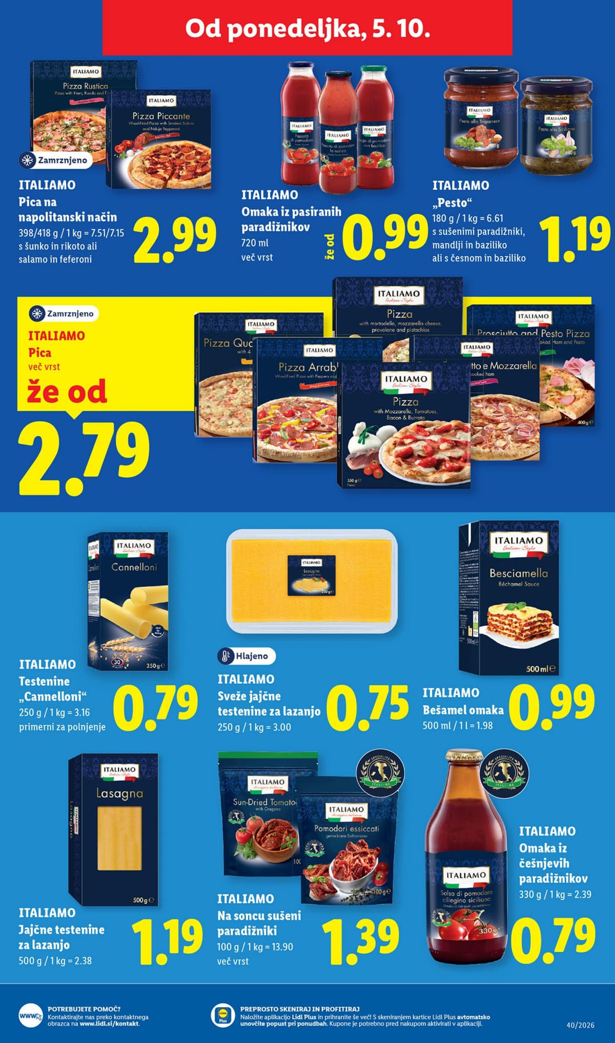 Stran 39. Lidl kataloga - Živila