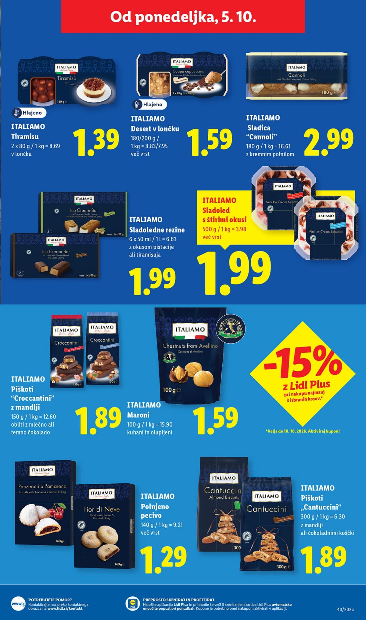 Stran 41. Lidl kataloga - Živila