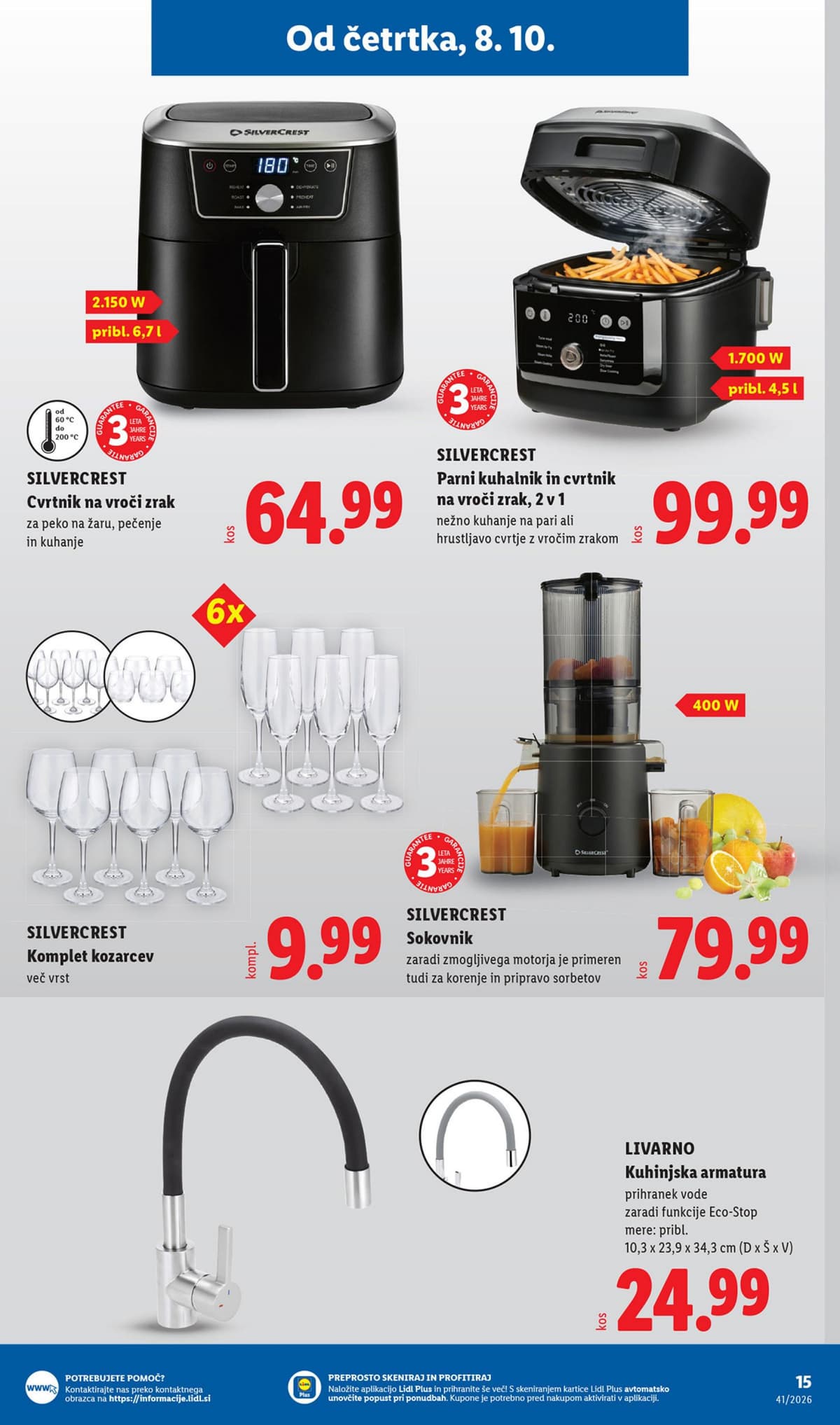 Stran 3. Lidl kataloga - Neživila od 05.10.2026.