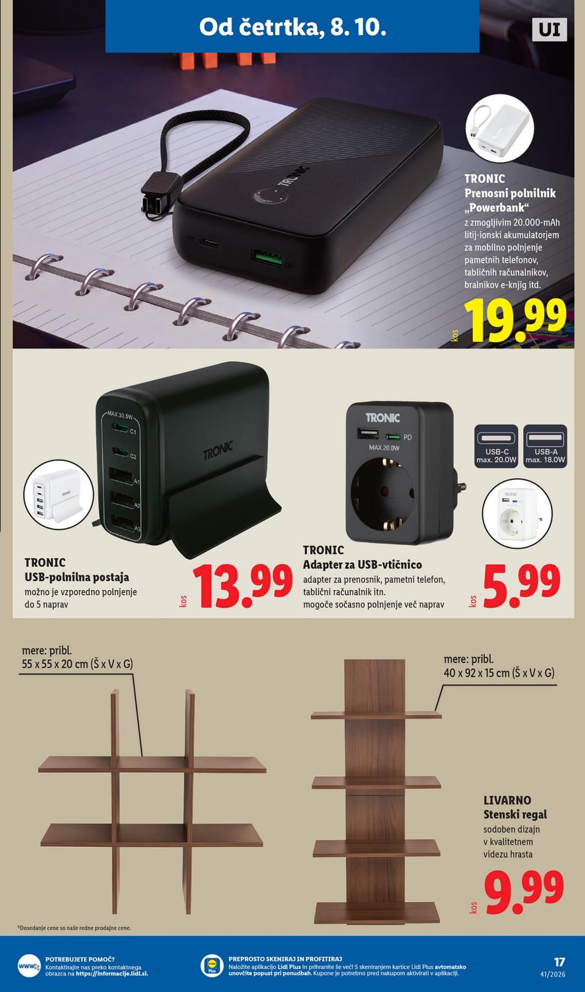 Stran 9. Lidl kataloga - Neživila od 05.10.2026.